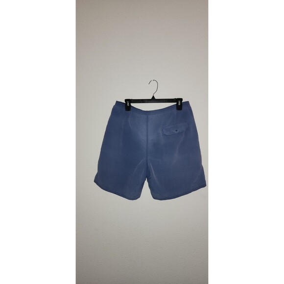 Vintage Patagonia Swim Trunks Shorts Mens M lightwash Blue Mesh Lined W/ Pockets - Picture 2 of 6